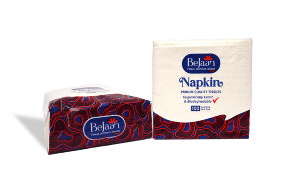BeJaan 2-Ply Table Napkin Premium Quality Tissues (50 Sheets) - Image 2